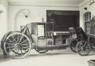 Schloss Moritzburg, Reisegepäckwagen August des Starken