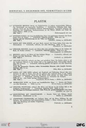 Plastik (Nr. 221-286)