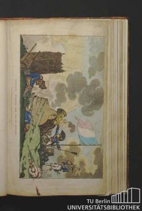 Napoleon working the gun at Toulon.