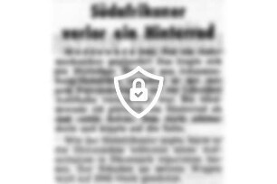 Südafrikaner verlor ein Hinterrad