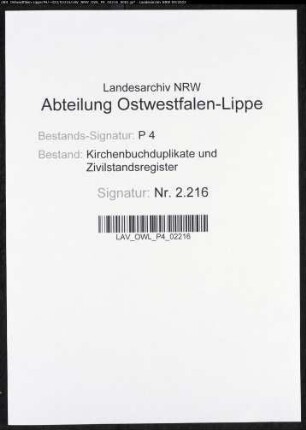Kirchenbuchduplikat der katholischen Gemeinde Velmede, Kreis Meschede (GHT 1779-1807). (Gemeinde: Katholische Gemeinde)