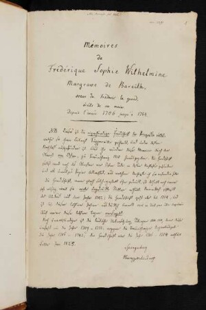 Zu Entstehung, Geschichte und Abdruck von Handschrift und Werk, Celle 1825