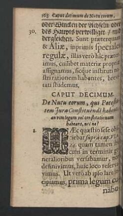 Caput decimum. De Nutu eorum