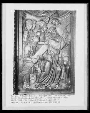 Relief: Kreuztragung Christi