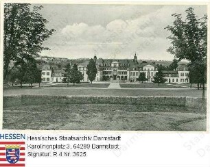 Oranienstein, Nationalpolitische Erziehungsanstalt (Napola) / Frontseite (Gesamtansicht)