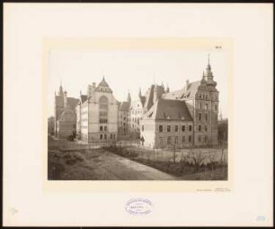 Polizeipräsidium, Hannover: Rückansicht