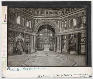 Florenz: Baptisterium, Innenansicht