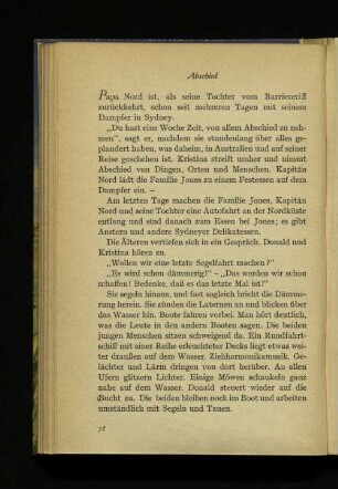Abschied