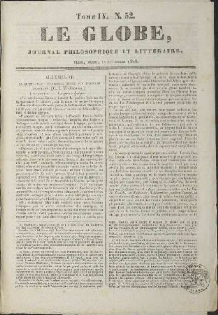 1826, 52: Heft