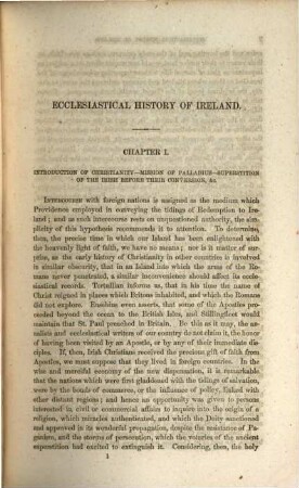 History of the Irish Hierarchy, with the Monasteries of each County, biographical Notices of the Irish Saints, Prelates and Religious