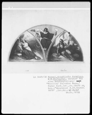 Wandgestaltung & Murillo / Salvator Rosa