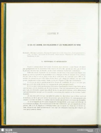 Chapitre IV. Le Sol De Lisbonne, Ses Dislocations Et Les Tremblements De Terre