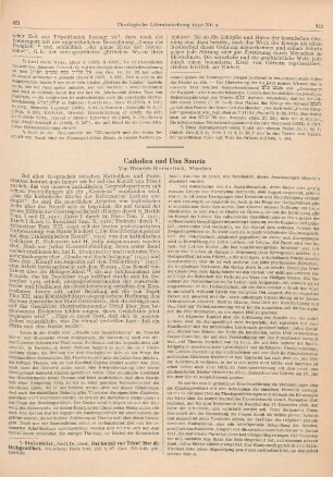 521-534 Catholica und Una Sancta