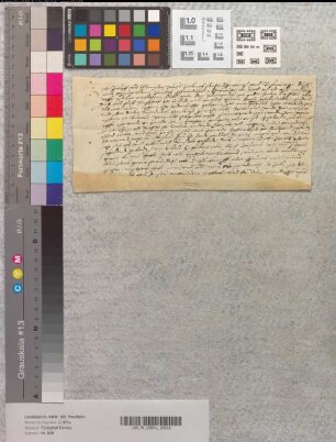 Lehnrevers des Rolef von Münster über die ihm von Abt Kaspar von Corvey verliehenen Lehngüter im Meppenschen.