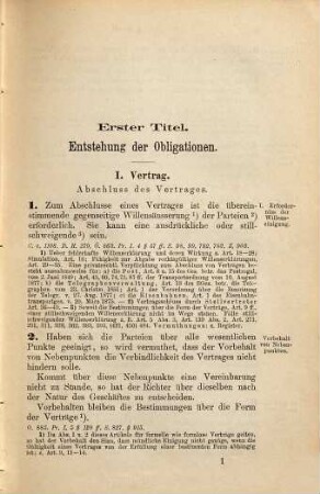 Das schweizerische Obligationenrecht