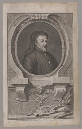 Bildnis des Geoffrey Chaucer