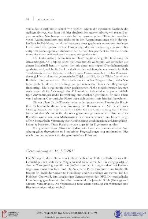 Gesamtsitzung am 16. Juli 2011