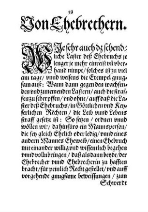 Von Ehebrechern.