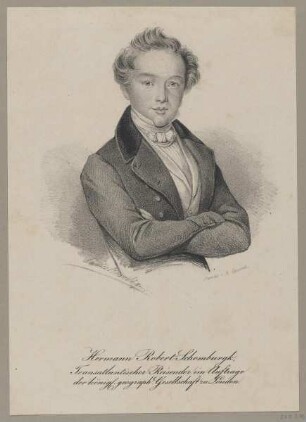 Bildnis des Hermann Robert Schomburgk