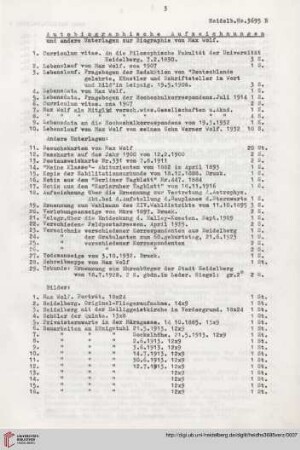 B. Autobiographische Aufzeichnungen und Bilder