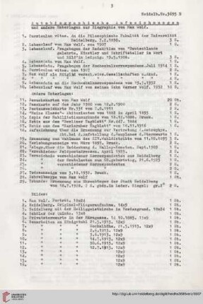 B. Autobiographische Aufzeichnungen und Bilder