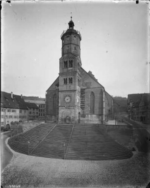 Schwäbisch Hall Evangelische Kirche Sankt Michael Außenansicht