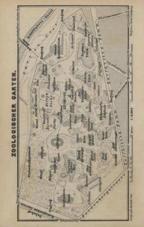 Karte: Zoologischer Garten (1:6.900)