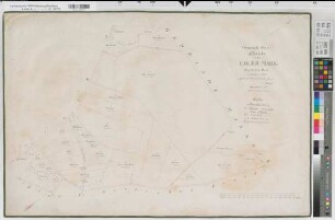 Erle (Raesfeld), Teilung der Erler Mark, Bl.5 Brouillonkarte Flur 4,2 Erler Heide