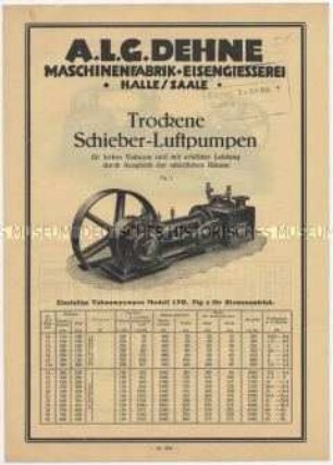 Trockene Schieberluftpumpen