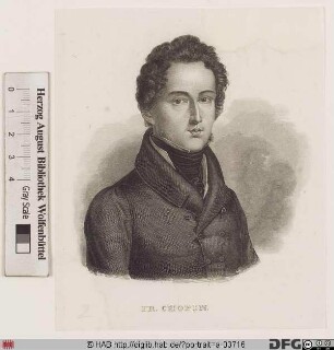 Bildnis Frédéric François (Fryderyk Franciszek) Chopin