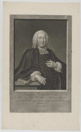 Bildnis des Joannes Fridericus Cotta