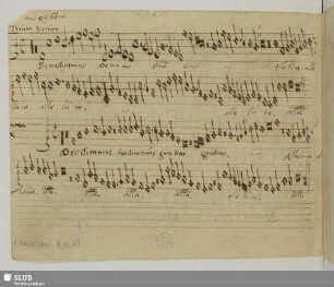 Anonymus: Benedicamus Domino