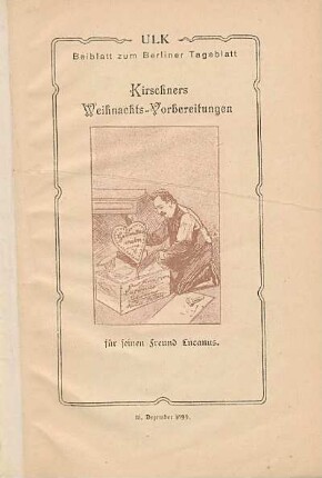 15. Dezember 1899