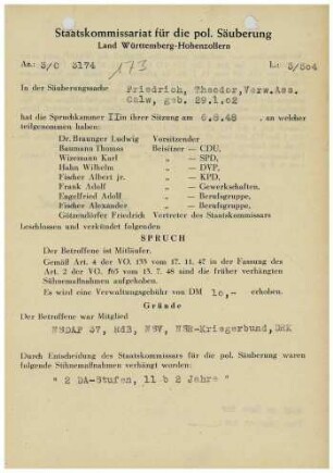 Friedrich, Theodor