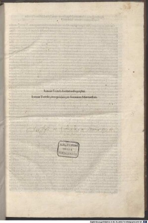 Ioannis Tortelii Aretini orthographia