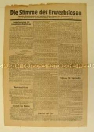 Mitteilungsblatt des Selbsthilfe-Siedler-Bundes der Erwerbslosen E.V.