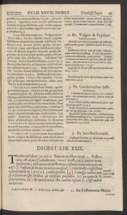 Digest. Lib. XXIX.