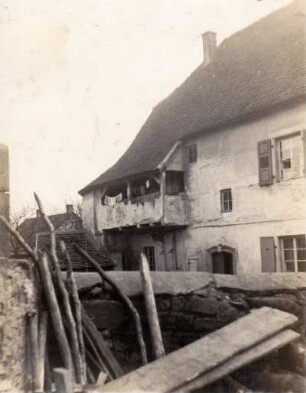 Fachwerk verputzt