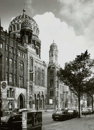 Berlin, Oranienburger Straße 28/30. Neue Synagoge (1859-1866, E. Knoblauch)