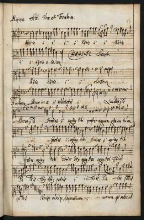 Ripieno. Alt Voce et Trombone