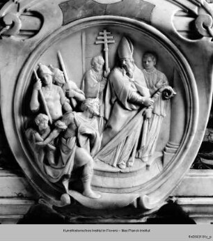 Szene aud dem Leben des heiligen Ambrosius