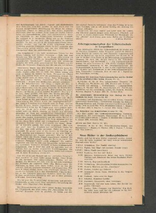 Arbeitsgemeinschaften der Volkshochschule in Langenhorn