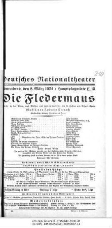 Die Fledermaus