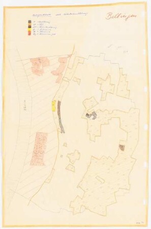 Landschaftsaufbauplanung Bellingen: Grundriss