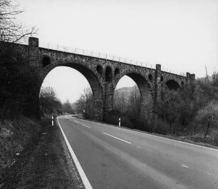 'Gelsterbrücke'; Großalmerode, Eisenbahn, Unter der Gemeinde