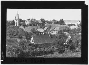 Schmannewitz. Blick auf Schmannewitz