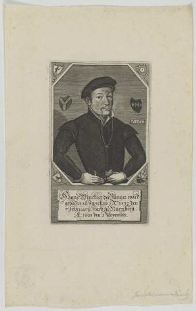Bildnis des Hanns Winckler der Jüngere