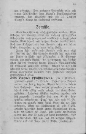 Gemüse.