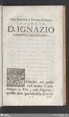 Dedicatio