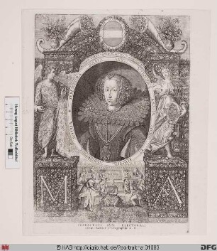 Bildnis Maria Anna, Kurfürstin von Bayern, geb. Erzherzogin von Österreich